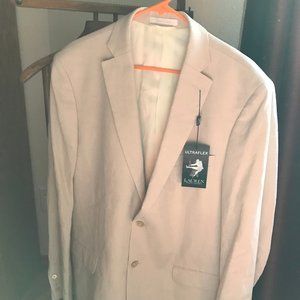 Ralph Lauren Men's tan linen blazer/ jacket